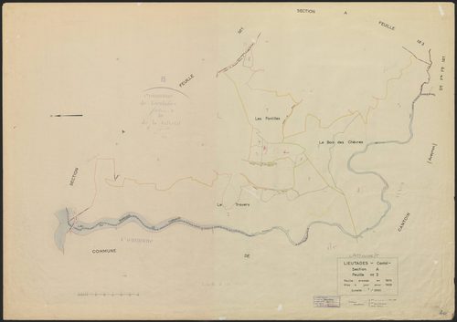Section A : 2e feuille partie (n° 215 à 285, 359 à 368)