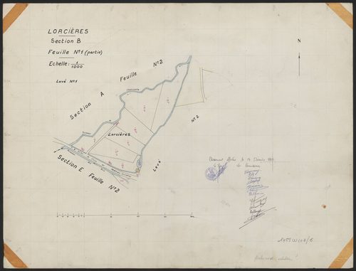 Section B : 1ère feuille partie (n° 1 à 11)