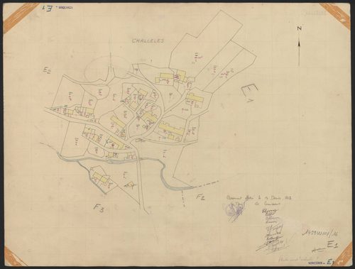 Section E1 : développement du hameau de Challeles