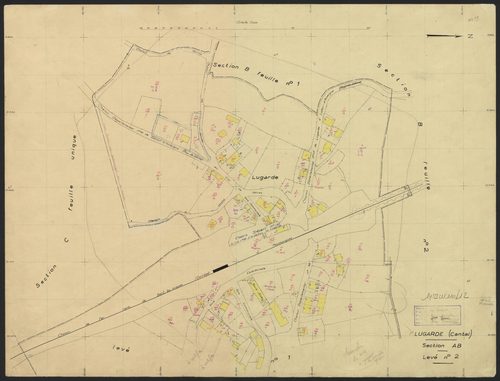 Section AB : levé n° 2