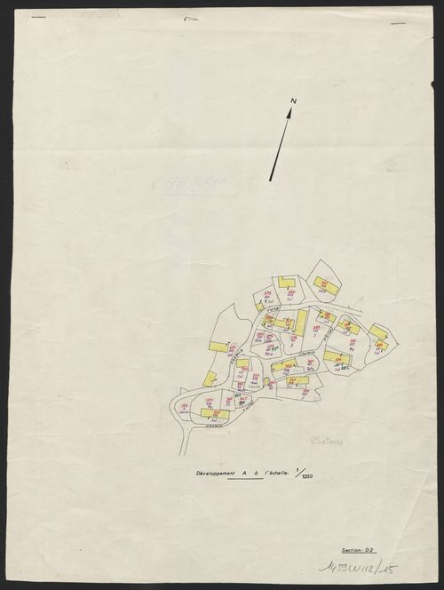 Section D2 : développement du hameau de Chatours