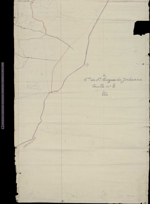Section B dite de Saint-Julien (Limites de commune avec Mandailles)
