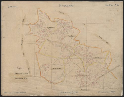 Section AB : planchette n° 2