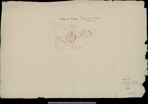 Plan agrandi de Canhac