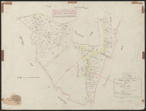 Section AC dite du bourg : planchette n° 2