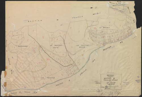 Section H : 1ère et 2e feuilles