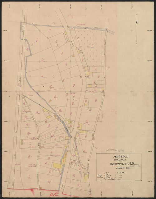 Section AB partie (n° 36 à 143)
