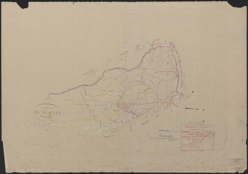 Section D dite du bourg : 2e feuille partie (n° 123 à 203)