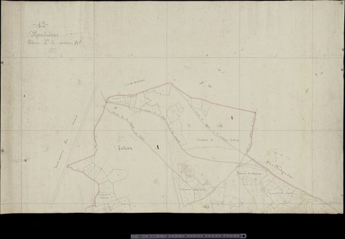 Section A (Limites de commune avec Coren et Vieillespesse)
