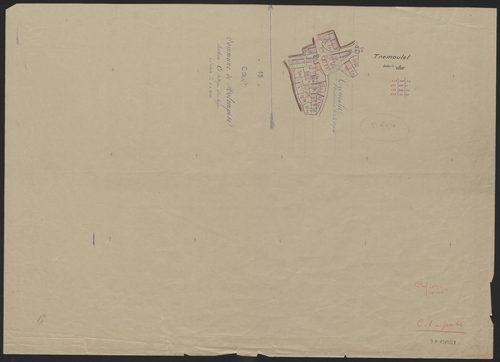 Section C1 dite d'Aurouze : développement du hameau de Trémoulet