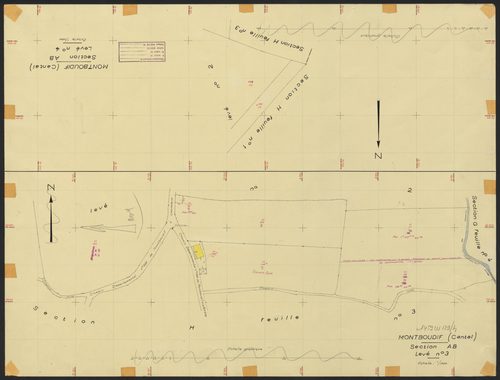 Section AB : levé n° 3