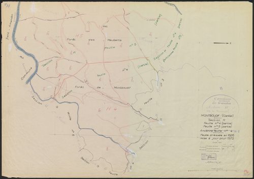 Section H : 4e feuille partie (n° 400 à 410) et 5e feuille partie (n° 418 à 429)