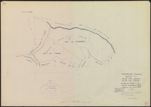Section H : 4e feuille partie (n° 396 à 399)