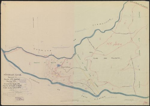 Section H : 5e feuille partie (n° 411 à 417, 429 à 432) et 6e feuille