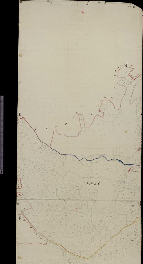 Section C (Moissac, Cheysseroux, limites de commune avec Chalinargues)