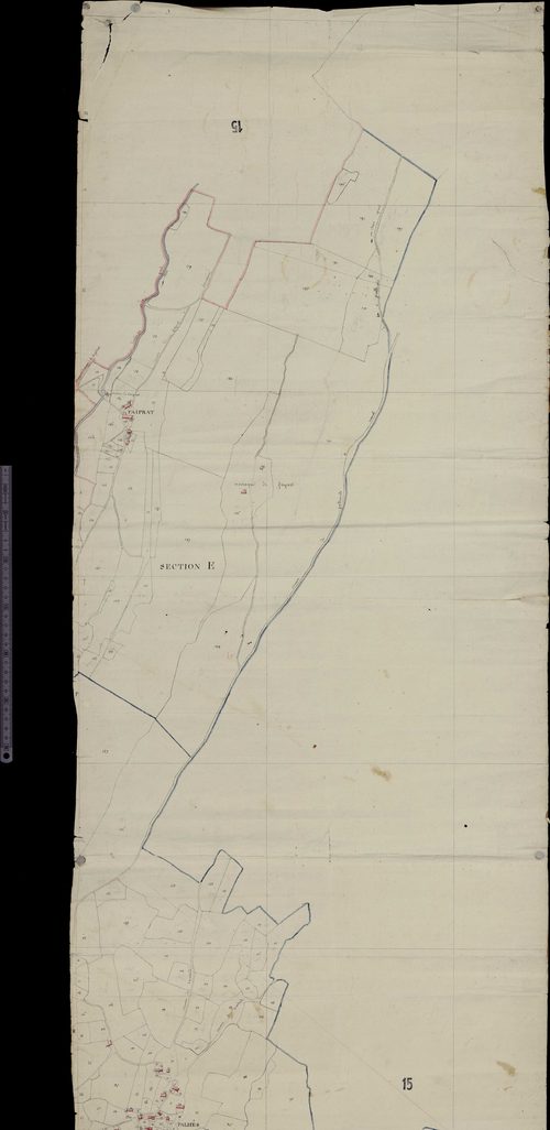 Section E (Paiprat, Palhès, Limites de commune avec Saint-Clément)