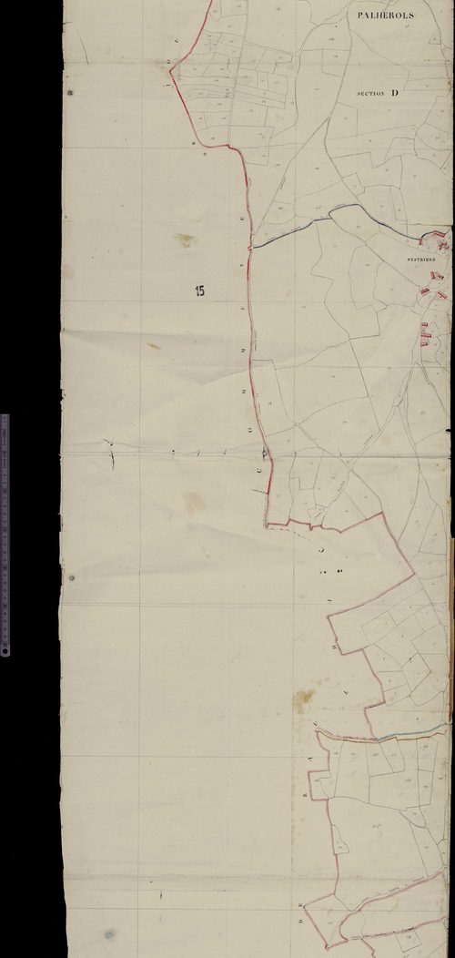 Section D (Pailherols, Sistrière, limites de commune avec Jou-sous-Monjou)