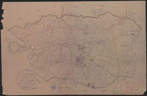Section A dite de Conroc : 2e feuille et 3e feuille partie (n° 528 à 532, 534 à 540)