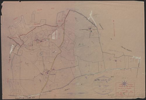 Section A dite de Conroc : 3e feuille partie (n° 443 à 527, 533) et 4e feuille