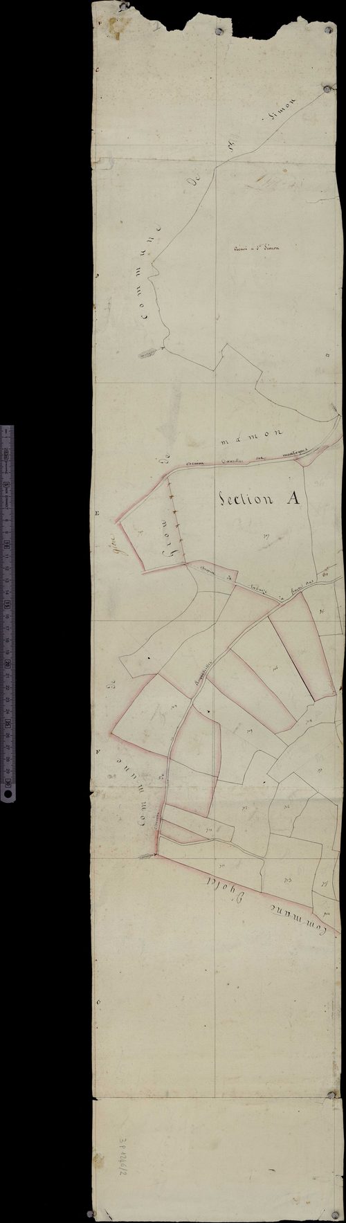 Section A (Limites de commune avec Giou-de-Mamou et Yolet)