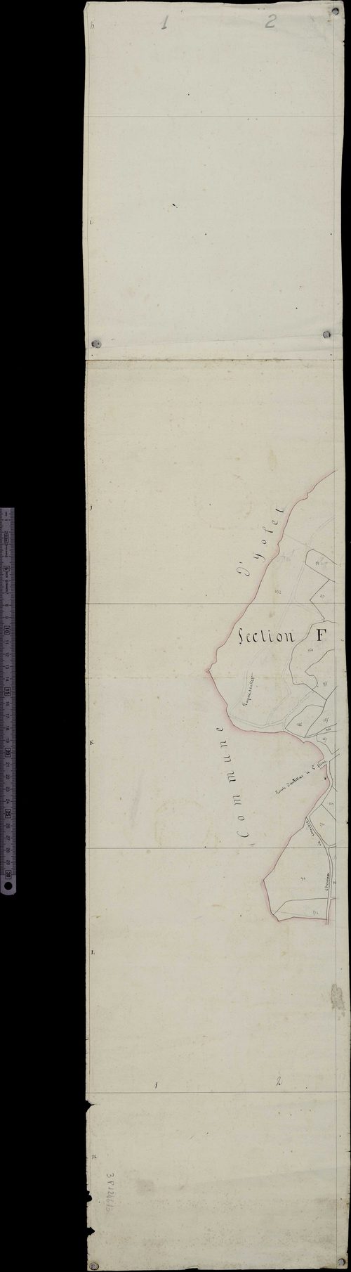 Section F (Limites de commune avec Yolet)