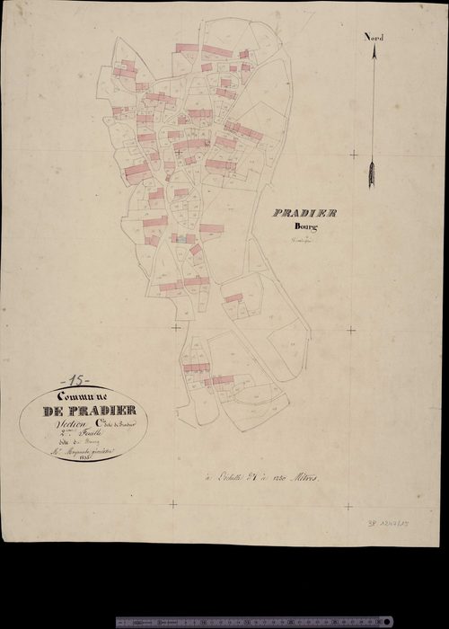 Section C2 dite du bourg (Pradiers)