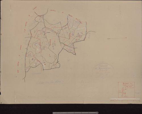Section A dite des Moulès : 4e feuille partie (n° 488 à 504, 519 et 547)
