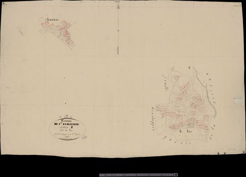 Section A2 dite du Lac (partie développée pour les villages de Chanzac et du Lac)