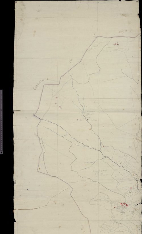 Section D dite de Levers (Maury, limites de commune avec Saint-Projet-de-Salers)