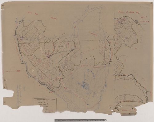 Section C dite du Chaumeil : 2e feuille partie (n° 145 à 246, 319 à 354)