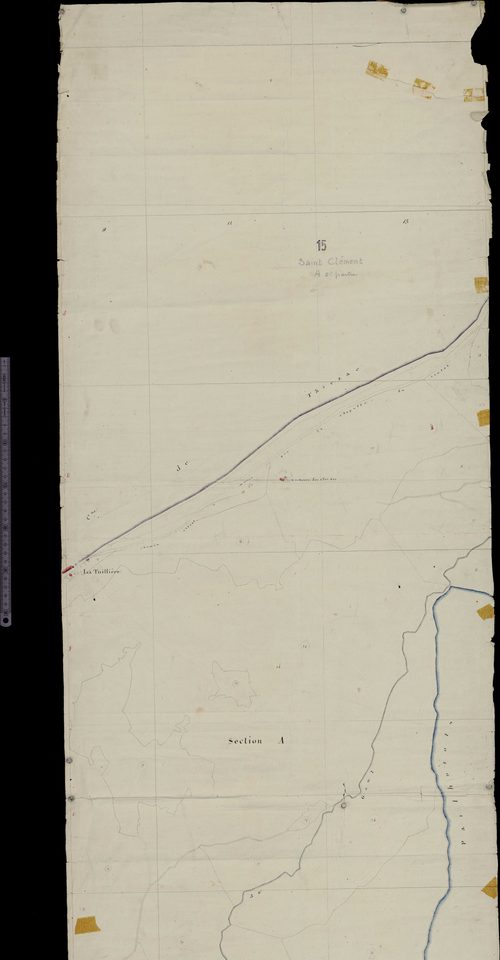 Section A (La Tuillière, limites de commune avec Pailherols et Thiézac)