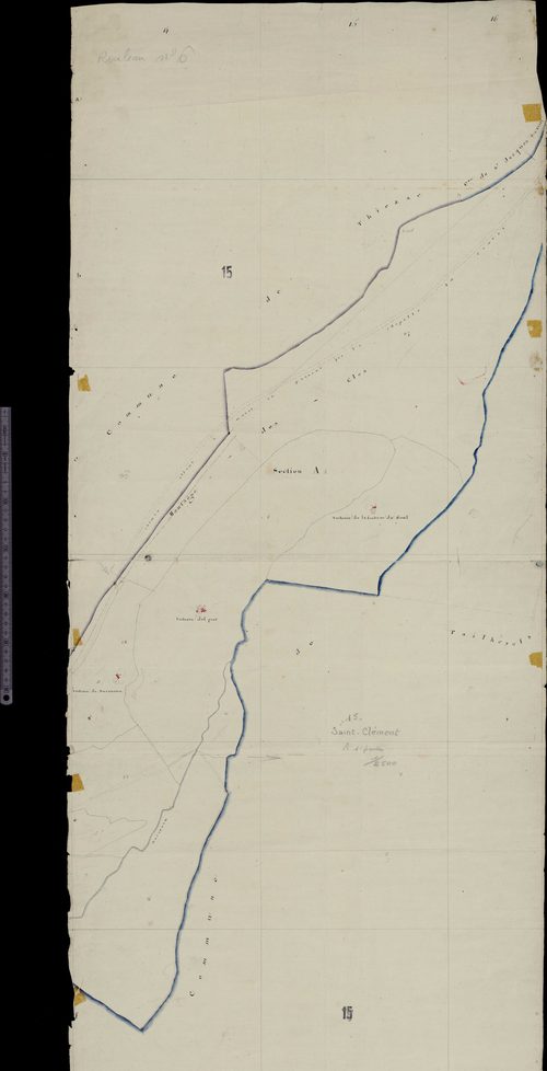 Section A (Vacherie de la Fontaine du Goul, limites de commune avec Pailherols et Thiézac)