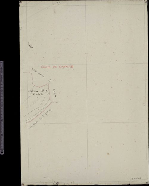 Section B dite de Vendèze (Limites de commune avec Coren et Saint-George)