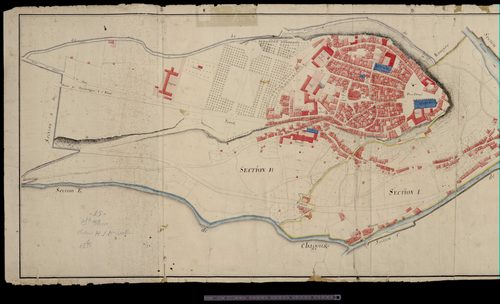 Sections H et I (plan de la ville haute)