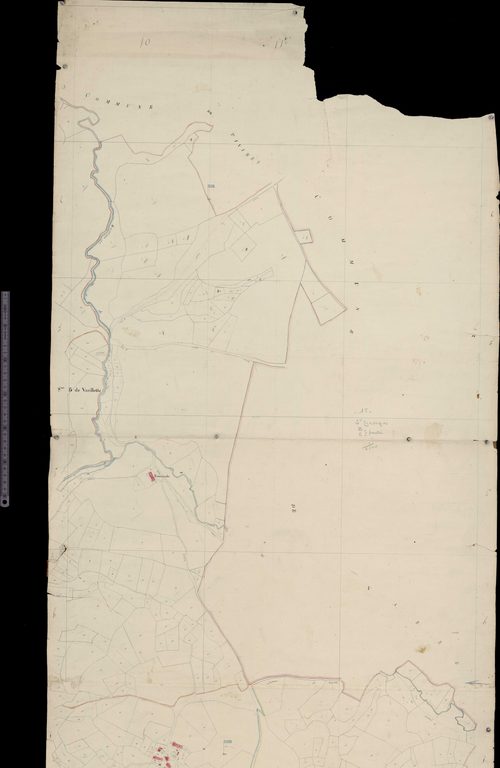Section B dite de Varillette (Limites de commune avec Tiviers et Vabres)