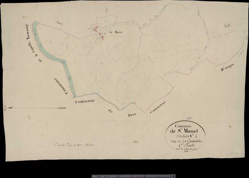 Saint-Mamet : section C1 dite de La Combaldie