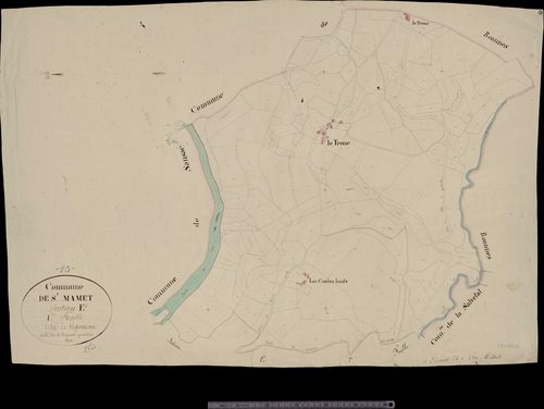 Saint-Mamet : section E1 dite de Vigourau