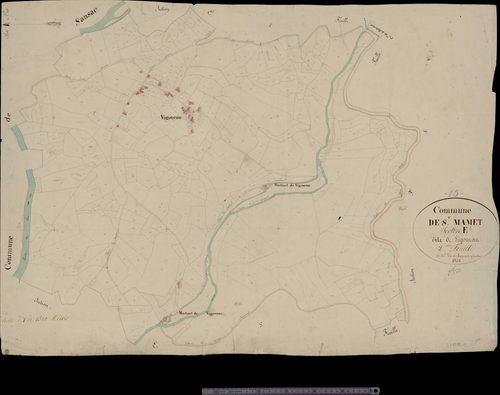 Saint-Mamet : section E2 dite de Vigourau
