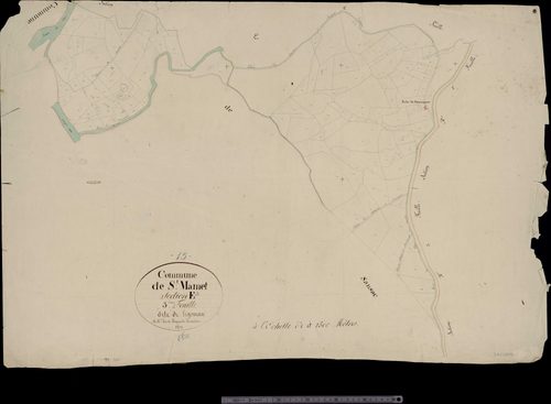 Saint-Mamet : section E3 dite de Vigourau