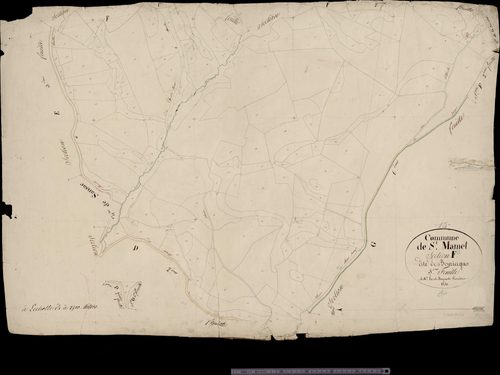 Saint-Mamet : section F3 dite de Bouriergues