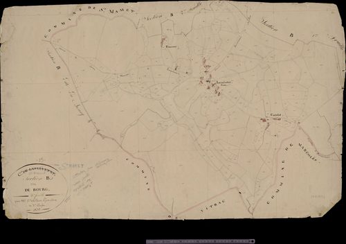 La Salvetat : section B3 dite du bourg