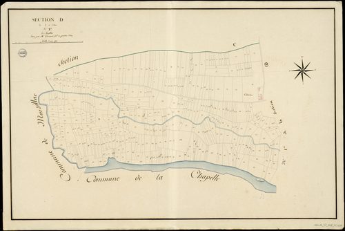 Ambérac - 3 P 8/AC8 - Section D  | 1811