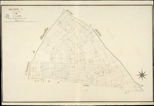 Ambérac - 3 P 8/AC6 - Section C  | 1811