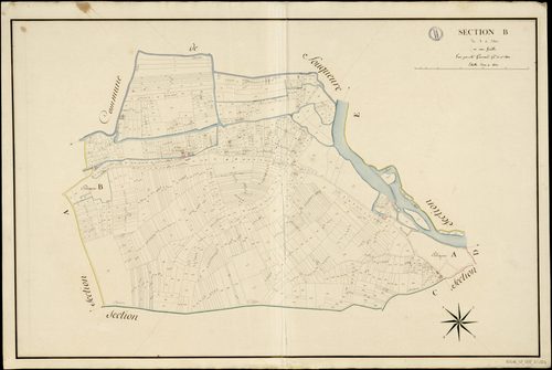 Ambérac - 3 P 8/AC4 - Section B  | 1811