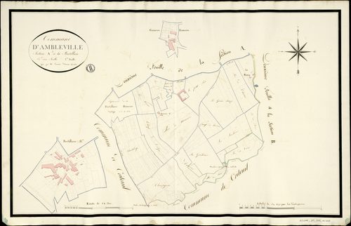 Ambleville - 3 P 10/AC3 - Section A dite de Bertillière  | 1812