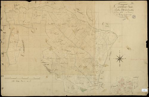 Anais - 3 P 249/12 - Section F dite de Poumailloux. Feuille 2.  | 1825