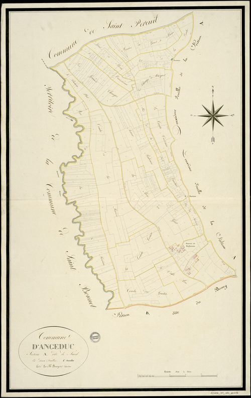 Angeduc - 3 P 14/AC2 - Section A dite de Naud  | 1813