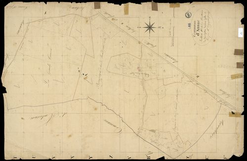 Ansac-sur-Vienne - 3 P 16/19 - Section F dite de la Boutterie. Feuille 3.  | 1826