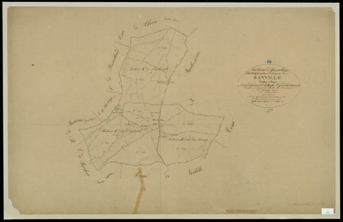 Anville - 3 P 275A/1 - Tableau d'assemblage.  | 1831