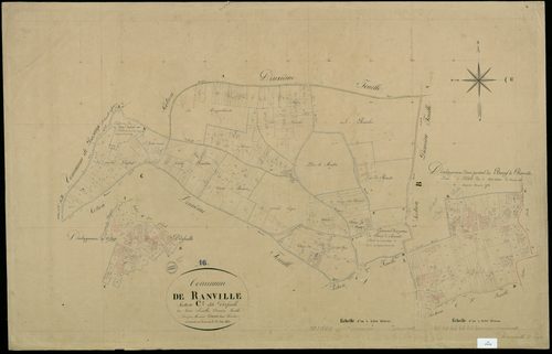 Anville - 3 P 275A/6 - Section C dite d'Orfeuille. Feuille 1.  | 1831